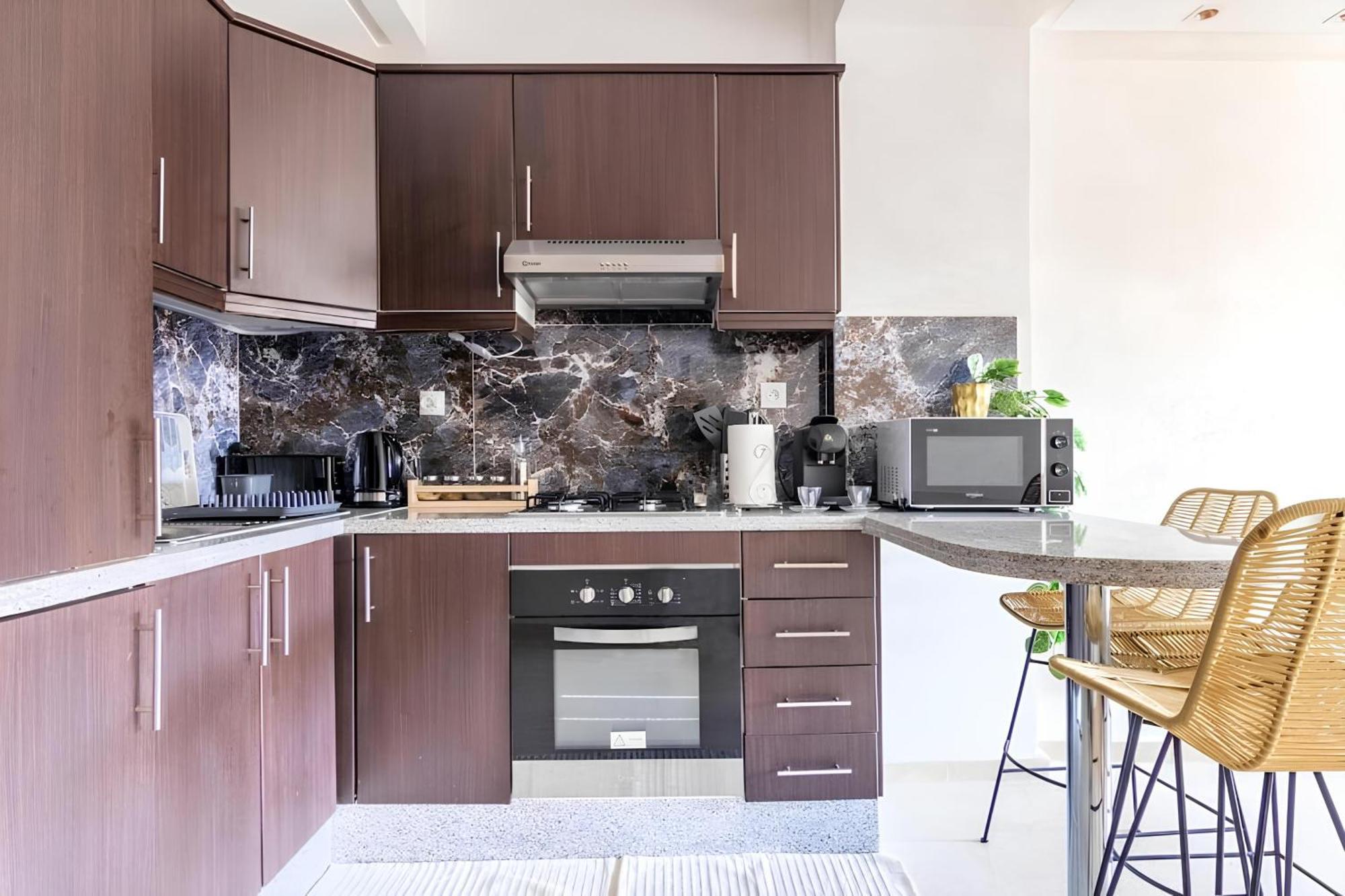 מרקש C-Appartement De Luxe Plein Centre De Gueliz Avec Piscine Parking Wifi Netflix מראה חיצוני תמונה