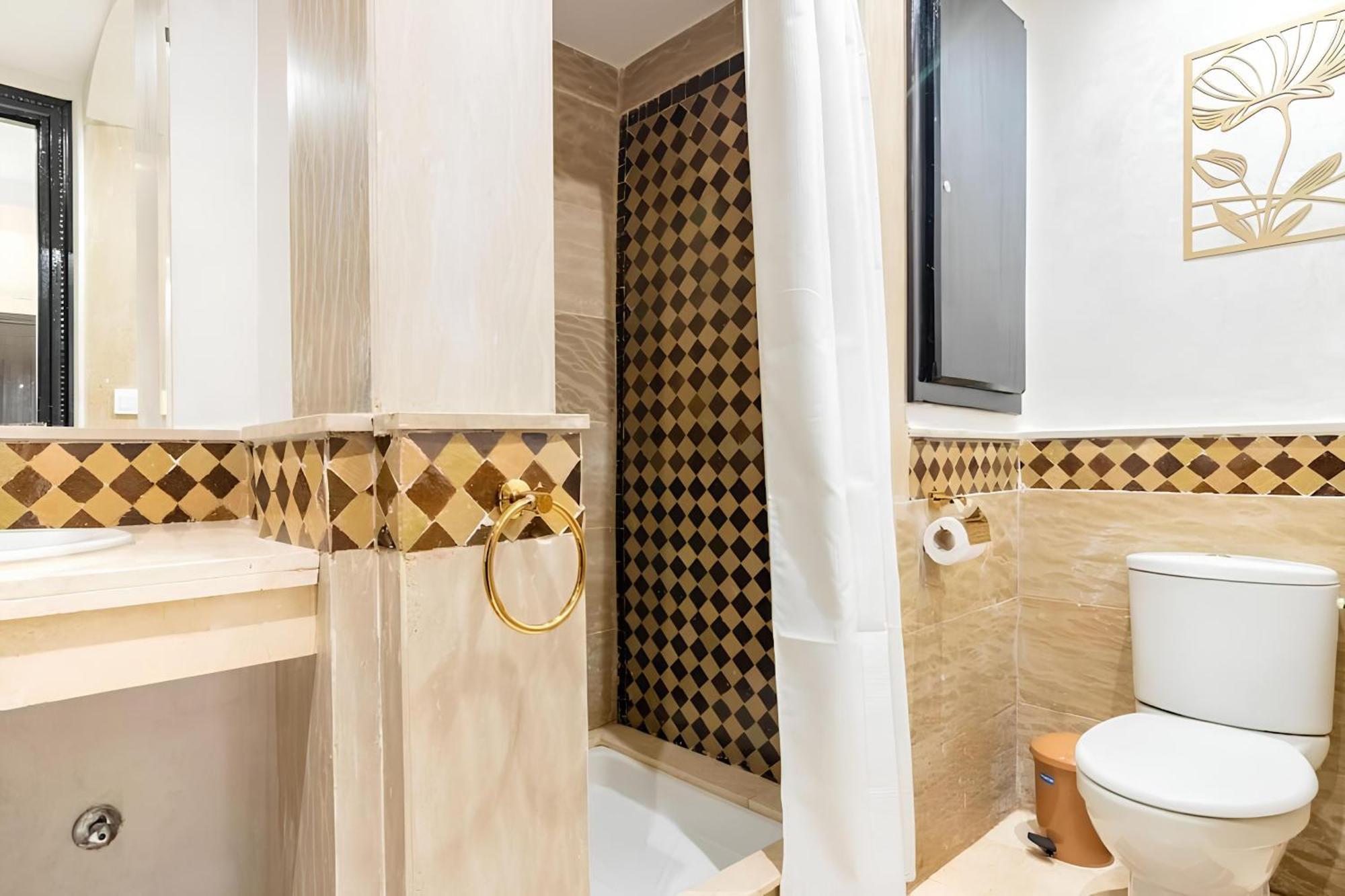 מרקש C-Appartement De Luxe Plein Centre De Gueliz Avec Piscine Parking Wifi Netflix מראה חיצוני תמונה